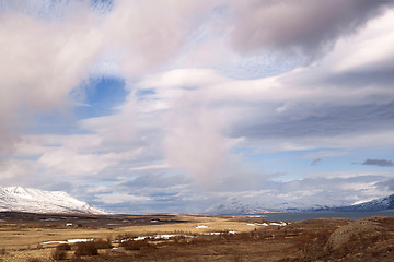 Image showing Impressive landscape in the north of Iceland