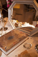 Image showing Decoration of a Persian wedding table