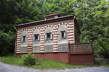 Image showing Moroccan house at castle park Linderhof, Bavaria