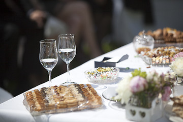 Image showing Decoration of a Persian wedding table