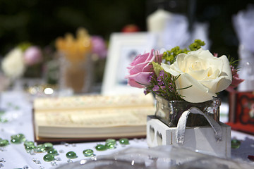 Image showing Decoration of a Persian wedding table