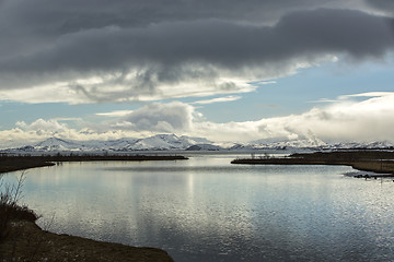 Image showing Thingvellir with lake Pingvallavatn in Iceland