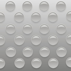 Image showing Gray Bubblewrap Background. 