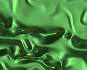 Image showing flowing silk