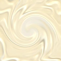 Image showing white chocolate swirl