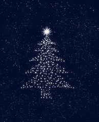 Image showing christmas stars