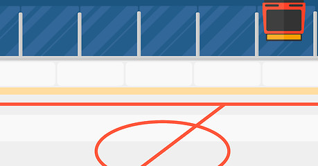 Image showing Background of hockey stadium.