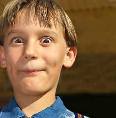 Image showing boy close up