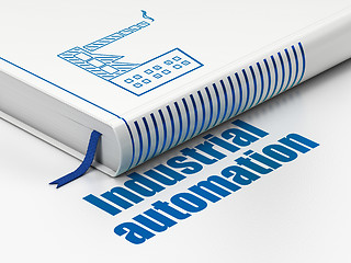 Image showing Industry concept: book Industry Building, Industrial Automation on white background