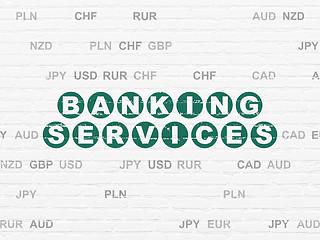 Image showing Banking concept: Banking Services on wall background