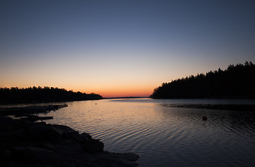 Image showing sunset