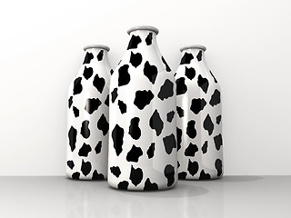 Image showing Milk Bottles