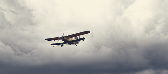 Image showing Plane on the sky