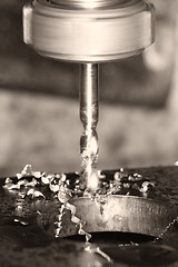 Image showing CNC drilling