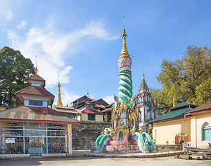 Image showing Buddhist temple in Myeik, Myanmar