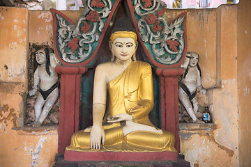 Image showing Buddha image in Myeik, Myanmar