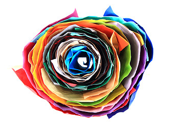 Image showing color paper roll