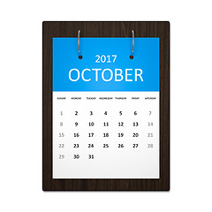 Image showing Calendar Planning 2017