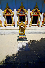 Image showing kho samui  in thailand incision  the buddha gold  temple