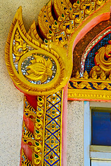 Image showing kho samui bangkok  thailand incision of the buddh  temple