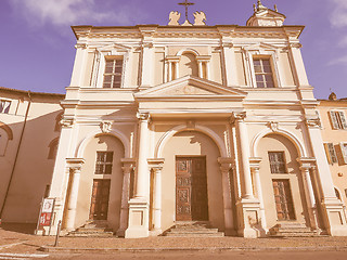 Image showing Church of San Guglielmo in Chieri vintage