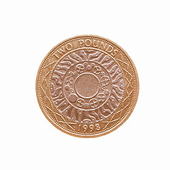 Image showing  Coin isolated vintage