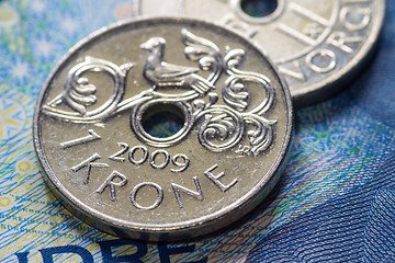 Image showing Norwegian currency