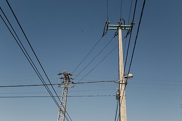 Image showing electric lines