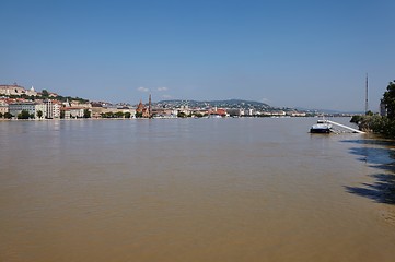 Image showing Flooded street view