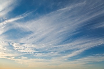 Image showing Clouds in the sky