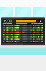 Image showing Background of schedule board.