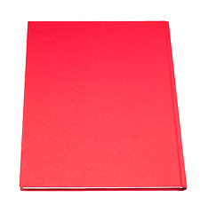 Image showing Red thin book