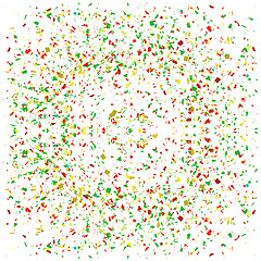 Image showing Particles Background. Colorful Confetti