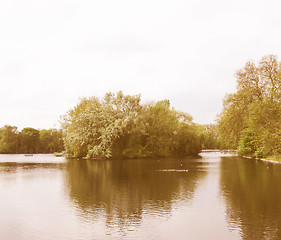 Image showing Urban Park vintage