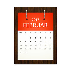 Image showing Calendar Planning German 2017