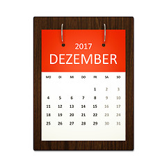 Image showing Calendar Planning German 2017