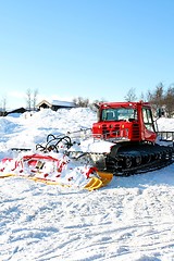 Image showing Snow groomer