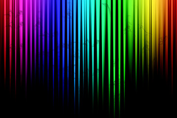 Image showing Colorful abstract stripes