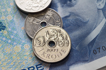 Image showing Norwegian currency