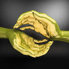 Image showing Helping hand