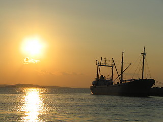 Image showing sunset