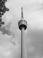 Image showing TV tower in Stuttgart