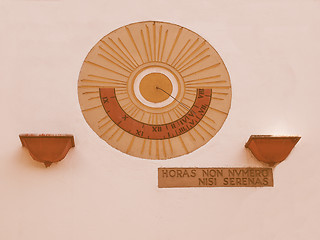 Image showing  Sundial vintage