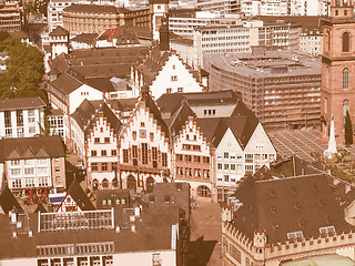 Image showing Frankfurt city hall vintage