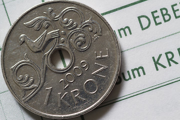 Image showing Norwegian currency