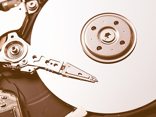 Image showing  Hard disk vintage