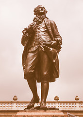 Image showing Goethe Denkmal Leipzig vintage