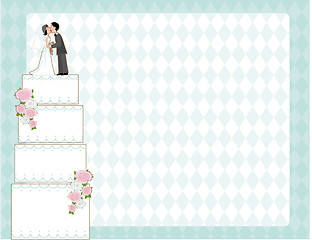 Image showing Wedding Cake Invite