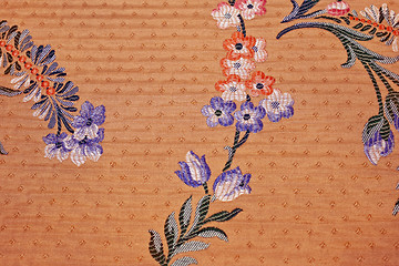 Image showing Floral fabric