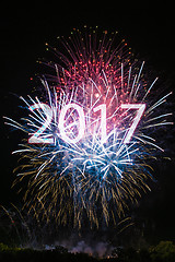 Image showing Happy New Year 2017